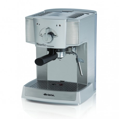 78204 ARIETE 1334/1A Μηχανή Espresso Minuetto Silver