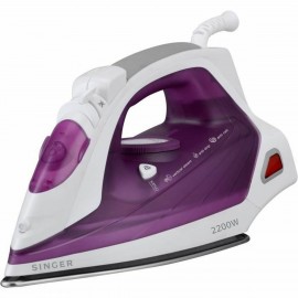 Singer STI-1720 Σίδερο Ατμού 2200W με Ανοξείδωτη Πλάκα και Συνεχόμενη Παροχή Ατμού 80gr/min