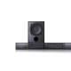 Sharp HTSBW182 Soundbar 2.1 Bluetooth και HDMI 160W με Ασύρματο Subwoofer και Τηλεχειριστήριο Μαύρο