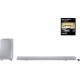 Sharp HT-SBW55121 Soundbar 5.1.2 212W με Ασύρματο Subwoofer και Τηλεχειριστήριο Ασημί
