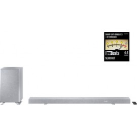 Sharp HT-SBW55121 Soundbar 5.1.2 212W με Ασύρματο Subwoofer και Τηλεχειριστήριο Ασημί