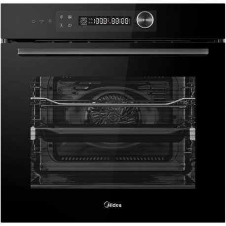 Midea MBO7NP30E4-BK Φούρνος άνω Πάγκου 72lt Π59.5εκ. Μαύρος A++