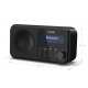 15-DRP420BK SHARP DIGITAL RADIO BLACK DR-P420