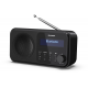 15-DRP420BK SHARP DIGITAL RADIO BLACK DR-P420