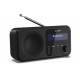 15-DRP420BK SHARP DIGITAL RADIO BLACK DR-P420