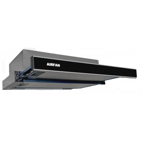 AIRFAN PG-206  Συρ΄΄ομενος Απορροφητήρας Inox 60 CM