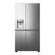 Hisense  RS818N4TIE Ψυγείο Ντουλάπα 632lt NoFrost Υ179xΠ91xΒ73εκ. Inox E