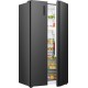 Hisense RS3P558NEFE Ψυγείο Ντουλάπα Side by side 544lt Black E