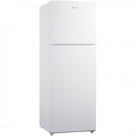 Davoline FTM 170 E W Δίπορτο Ψυγείο 334lt No Frost Υ179xΠ60xΒ67cm Λευκό E