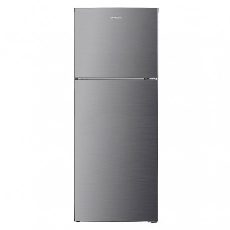 Davoline FTM 170 E IX Δίπορτο Ψυγείο 334lt Full No Frost Υ170xΠ60xΒ67cm Inox E