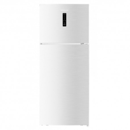 Davoline FSRX 415 E WH Δίπορτο Ψυγείο 415lt Full No Frost Υ178xΠ70xΒ68cm Λευκό E