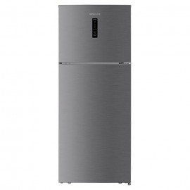 Davoline FSRX 415E NF IX Δίπορτο Ψυγείο 415lt Full No Frost Υ178xΠ70xΒ59.8cm Inox E