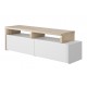 015.GM22 Fizz πολυμορφικό έπιπλο τηλεόρασης με led 150x40/136x46εκ. Light Kronberg Oak/White  Light kronberg oak/White 150x40/13