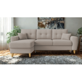 0011.NV20EL Fiona γωνιακός καναπές κρεβάτι 235x160x82εκ. με αποθηκευτικό χώρο Elephant με αναστρέψιμη γωνία Elephant 235x160εκ. 