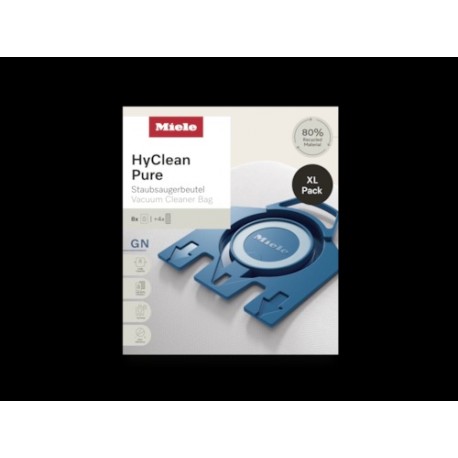 Miele XL-Pack GN HyClean 3D Σακούλες Σκούπας 8τμχ Συμβατή με Σκούπα Miele