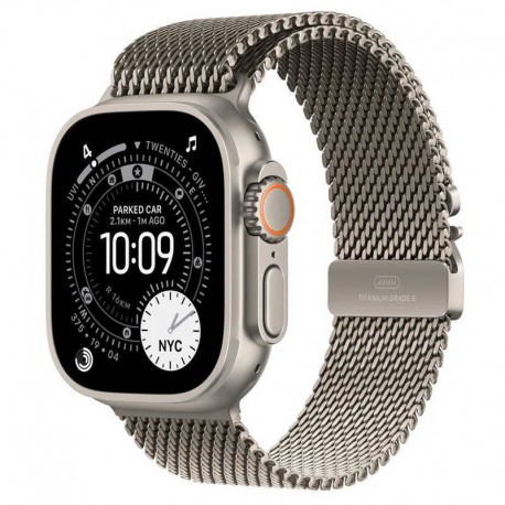 Apple Watch Ultra 3 Cellular 49mm Titanium Natural Milanese Loop Natural