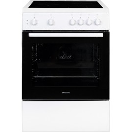 Davoline DAC 600 W Κουζίνα 72lt με Κεραμικές Εστίες Π60εκ. Λευκή A