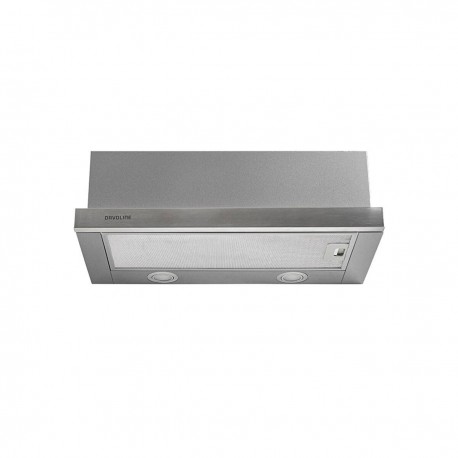 Davoline Omega Plus Συρόμενος Απορροφητήρας 60cm Inox A+