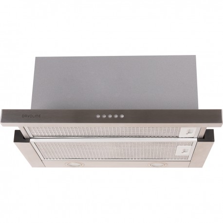 Davoline Ios Ultra Plus Συρόμενος Απορροφητήρας 90cm Inox A+