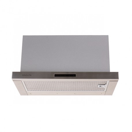 Davoline Ios Pro Revo 060 IX Συρόμενος Απορροφητήρας 60cm Inox A+