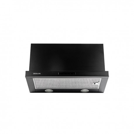 Davoline HQ Pro Συρόμενος Απορροφητήρας 90cm Black A+