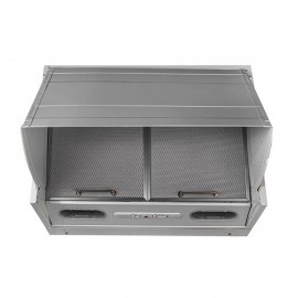 Davoline P 140 Silver Πτυσσόμενος Απορροφητήρας 59.9cm Γκρι A