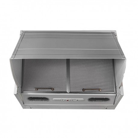 Davoline P 140 Silver Πτυσσόμενος Απορροφητήρας 59.9cm Γκρι A