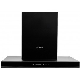 Davoline Tate Απορροφητήρας Καμινάδα 90cm Μαύρος A+