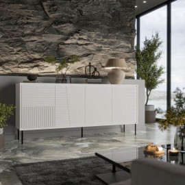 60-26125 ABI chest of drawers mat white/ mat white