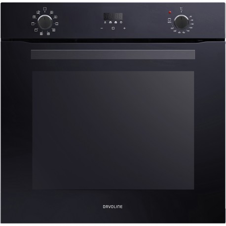 Davoline BBO 7210 Φούρνος άνω Πάγκου 72lt Π59.4εκ. Μαύρος A
