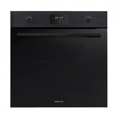 Davoline BPDX 6012 BL Φούρνος άνω Πάγκου 72lt Π59.5εκ. Μαύρος A