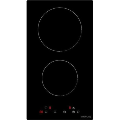 Davoline DVC30T Domino Κεραμική Εστία Αυτόνομη με Λειτουργία Κλειδώματος 29x52εκ.