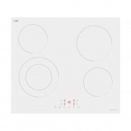 Davoline WVC 6005 Κεραμική Εστία Αυτόνομη με Λειτουργία Κλειδώματος 59x52εκ. Λευκή