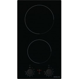 Davoline DVC 29 K Domino Κεραμική Εστία Αυτόνομη με Λειτουργία Κλειδώματος 29x52εκ.