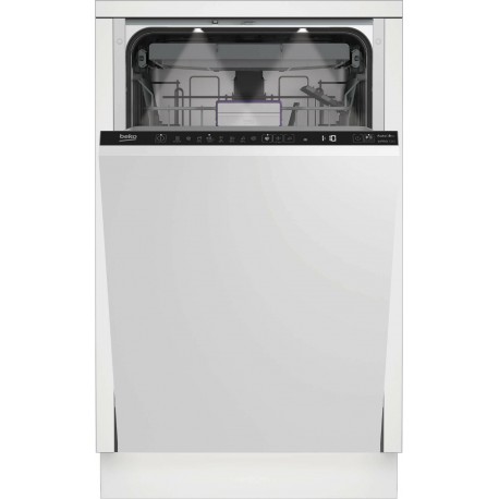 Beko BDIS38040A Εντοιχιζόμενο Πλυντήριο Πιάτων για 10 Σερβίτσια 44.8cm Λευκό C