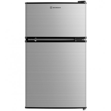 Morris T72089ETD Δίπορτο Ψυγείο 87lt Υ83.7xΠ47xΒ49.2cm Inox E