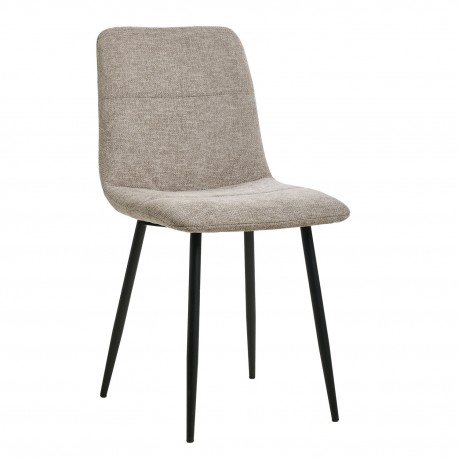 300-409 Καρέκλα Paolina γκρεζ 42 x 53 x 87 42x53x87 εκ.