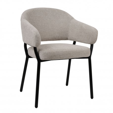 300-410 Πολυθρόνα Noel μπεζ 59 x 60 x 81 59x60x81 εκ.