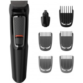 Philips MG3720/15 Multigroom Series 3000 Σετ Επαναφορτιζόμενης Κουρευτικής Μηχανής Μαύρο