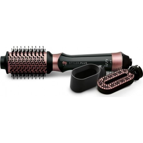 Izzy Styler Plus Κεραμική Ηλεκτρική Βούρτσα με Αέρα για Ίσιωμα και Μπούκλες 1200W