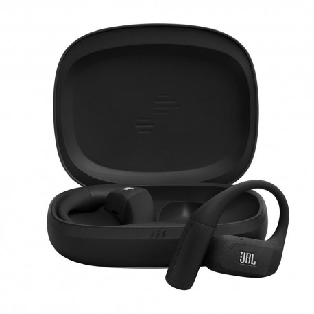 JBL Endurance Zone Open Ear Bluetooth Handsfree Ακουστικά με Αντοχή στον Ιδρώτα και Θήκη Φόρτισης Μαύρα