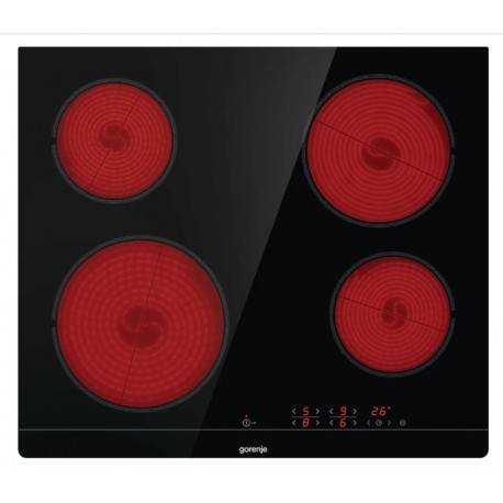 Gorenje ECT601FM Κεραμική Εστία με Πλαίσιο Αυτόνομη με Λειτουργία Κλειδώματος 59.5x52εκ.