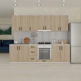 GR-CORFUMODS Κουζίνα Corfu Modest 8 Τεμαχίων Σονόμα