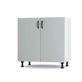 LS8082M05 Modest Κάτω Ντουλάπι Νεροχύτη Γκρι 80x48x82cm