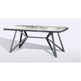 3987 ΧΕΡΙ ΞΥΛΟ ΤΡΑΠΕΖΙ ΔΕΙΠΝΟΥ 3987 ΙΣΙΟ ΜΑΡΜΑΡΟ 180x90 Κωδ. 3987-sm.330