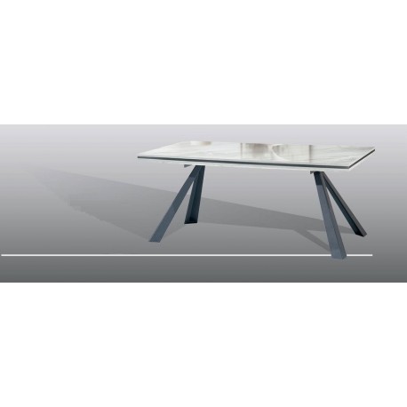 3958 ΧΕΡΙ ΞΥΛΟ ΤΡΑΠΕΖΙ ΔΕΙΠΝΟΥ 3958 ΙΣΙΟ ΜΑΡΜΑΡΟ 180x90 Κωδ. 3958-sm.300