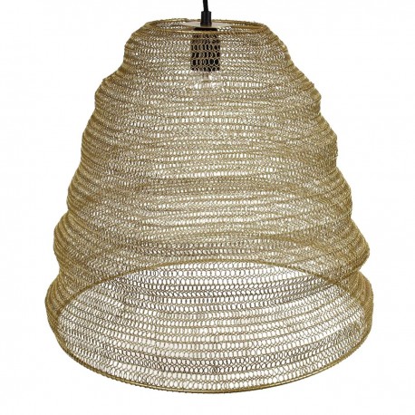 05151750 Φωτιστικό Κρεμαστό ArteLibre Χρυσό Μέταλλο 43x43x40cm