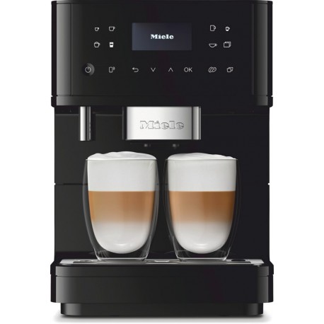 Miele CM 6360 Αυτόματη Μηχανή Espresso 1500W Πίεσης 15bar για Cappuccino με Μύλο Άλεσης Black (11580970)