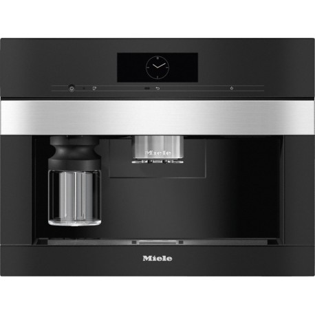 Miele CVA 7845 Cleansteel Αυτόματη Μηχανή Espresso Εντοιχιζόμενη 1500W Πίεσης 15bar με Μύλο και Wi-Fi Μαύρη (11163470)