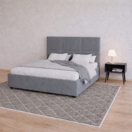 GR-LIAN16-M14 Κρεβάτι Lanotta Γκρι 160x200cm